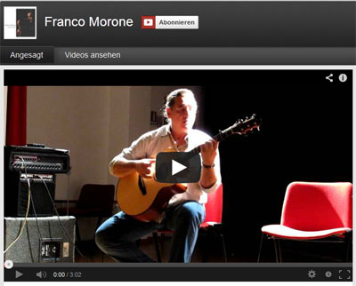 YouTube Channel Franco Morone