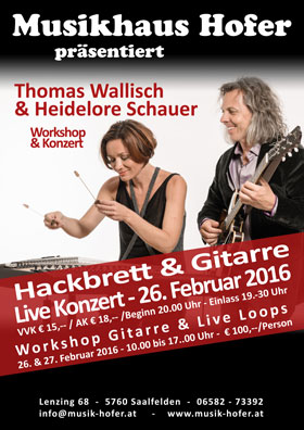 Thomas Leeb Workshop 2016 im Musikhaus Hofer
