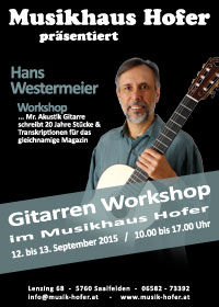 Hans Westermeier Workshop im Musikhaus Hofer